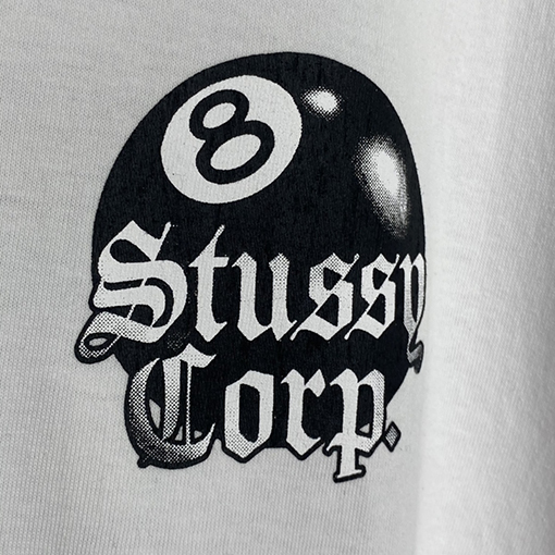 ステューシー半袖スーパーコピー ボールナンバー 8 半袖Tシャツ