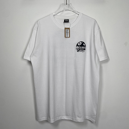 ステューシー半袖スーパーコピー ボールナンバー 8 半袖Tシャツ