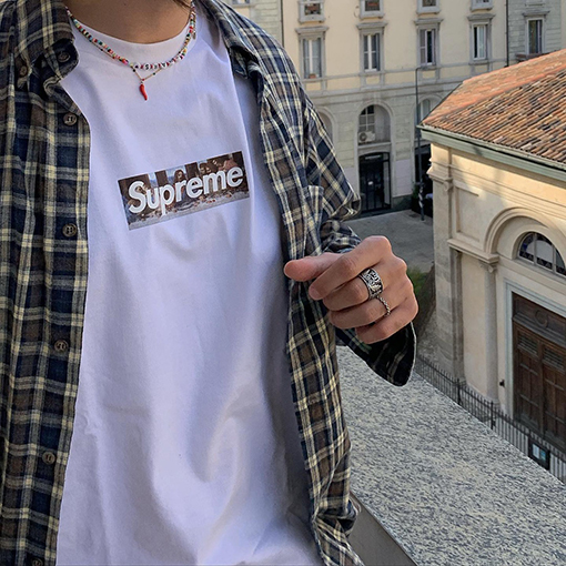 シュプリーム半袖スーパーコピー SUPREME MILAN BOX LOGO TEE