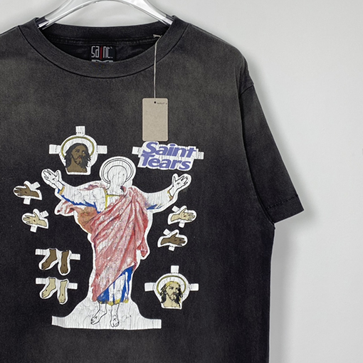 セント マイケル 半袖スーパーコピー ビンテージ 半袖Tシャツ