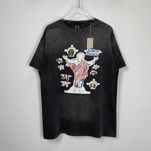 セント マイケル 半袖スーパーコピー ビンテージ 半袖Tシャツ