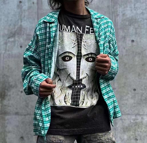 セント マイケル半袖スーパーコピー SAINT MICHAEL HUMAN FEAR TEE