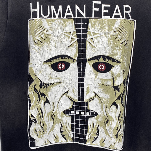 セント マイケル半袖スーパーコピー SAINT MICHAEL HUMAN FEAR TEE