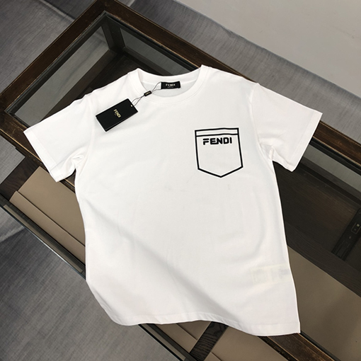 23新品!! フェンディ半袖Tシャツスーパーコピー FENDIロゴ