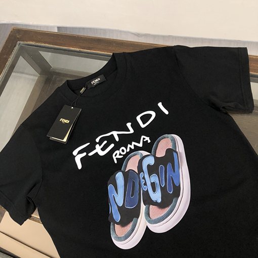 フェンディ半袖Tシャツスーパーコピー FENDI ROMA