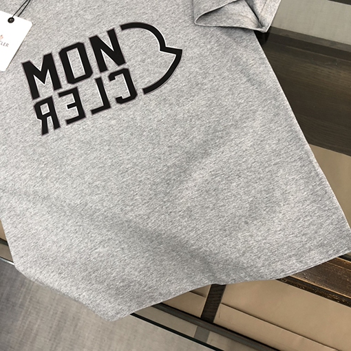 23新品!!モンクレール半袖スーパーコピーMONCLER ロゴプリント