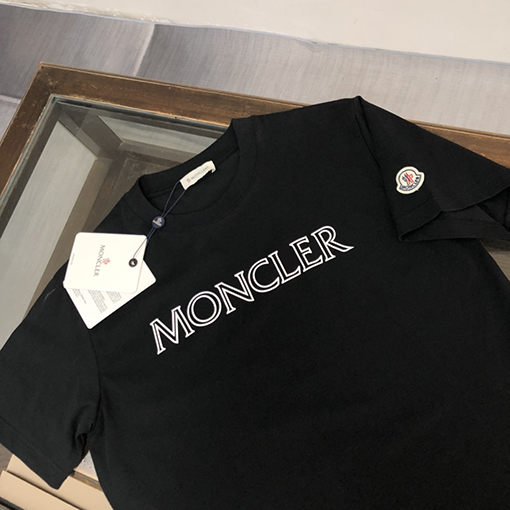 23新品!!モンクレール半袖コピーMONCLER ロゴプリント