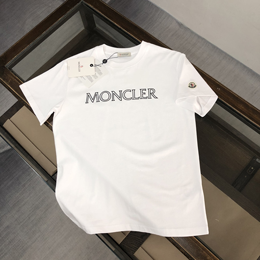 23新品!!モンクレール半袖コピーMONCLER ロゴプリント
