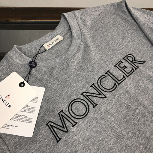 23新品!!モンクレール半袖コピーMONCLER ロゴプリント
