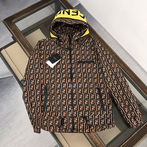 フェンディアウター スーパーコピー ジップアップ ジャケット アウター