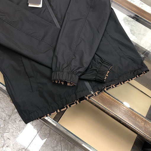 フェンディアウター  スーパーコピー  両面  ジップアップ ジャケット アウター