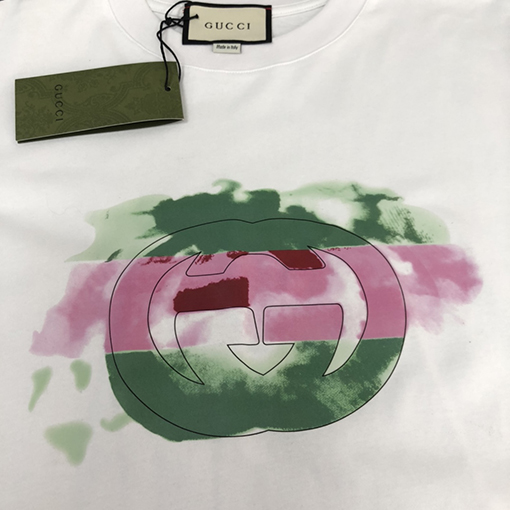 グッチ半袖Tシャツスーパーコピー GGロゴポイント