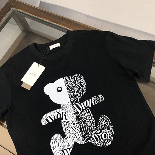 ディオール半袖Tシャツスーパーコピー DIORロゴポイント