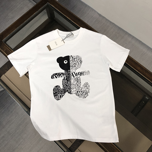ディオール半袖Tシャツスーパーコピー DIORロゴポイント