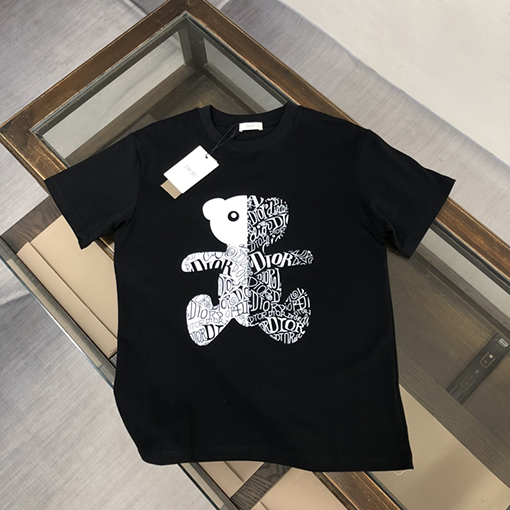 ディオール半袖Tシャツスーパーコピー DIORロゴポイント