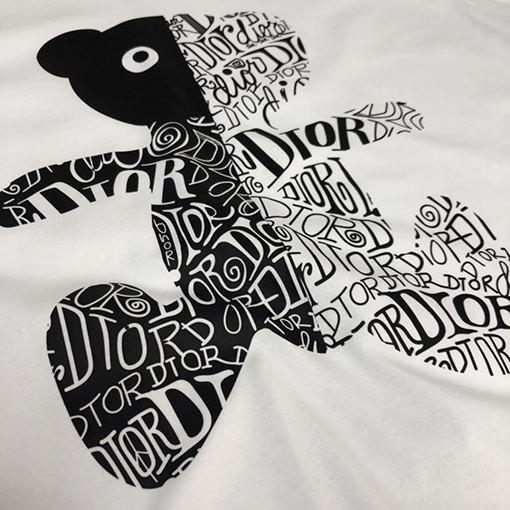 ディオール半袖Tシャツスーパーコピー DIORロゴポイント