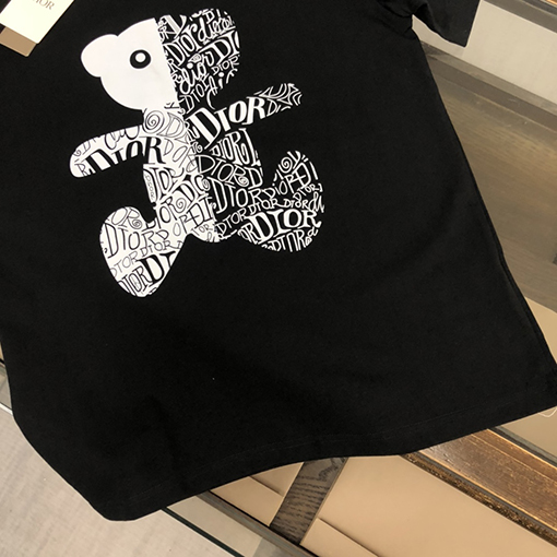 ディオール半袖Tシャツスーパーコピー DIORロゴポイント