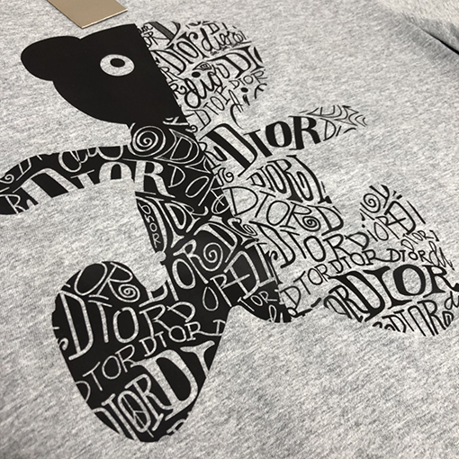 ディオール半袖Tシャツスーパーコピー DIORロゴポイント