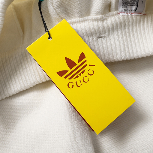 コラボ!! グッチ x アディダス ハーフパンツ GUCCI ニット スウェットパンツ