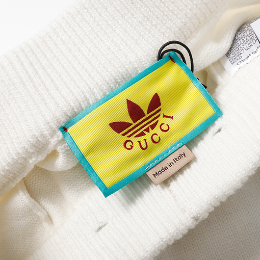 コラボ!! グッチ x アディダス ハーフパンツ GUCCI ニット スウェットパンツ