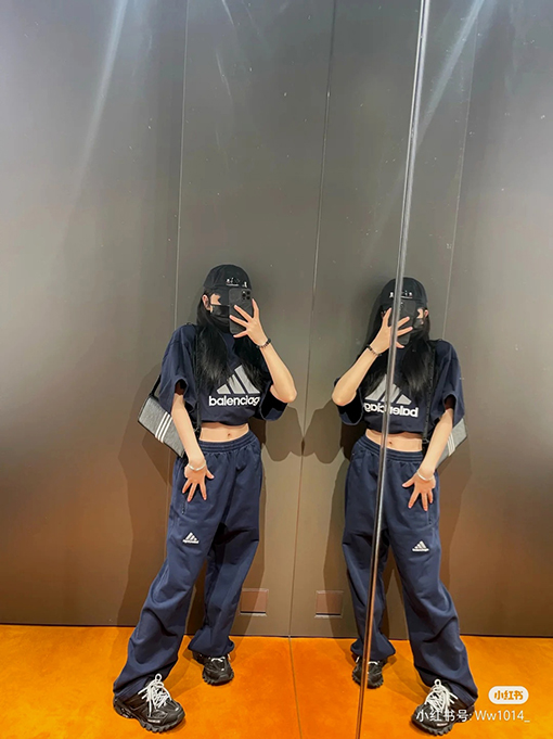 コラボ!! バレンシアガ x  アディダス  パンツ BALENCIAGA  スウェットパンツ