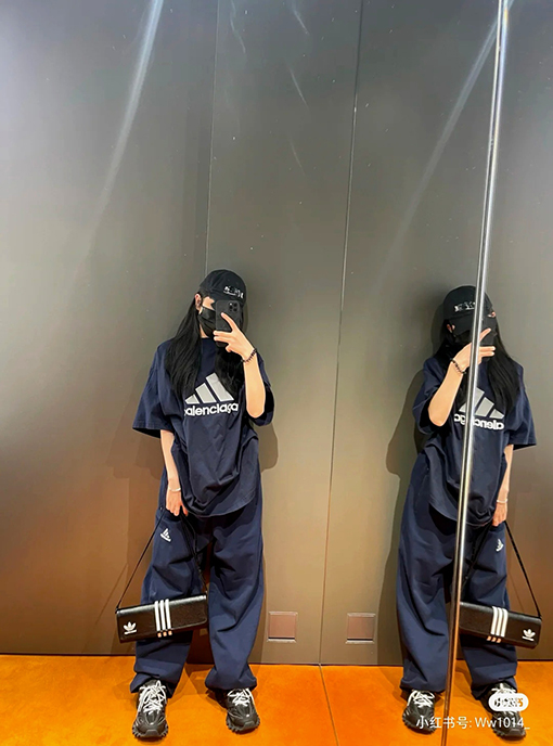 コラボ!! バレンシアガ x  アディダス  パンツ BALENCIAGA  スウェットパンツ