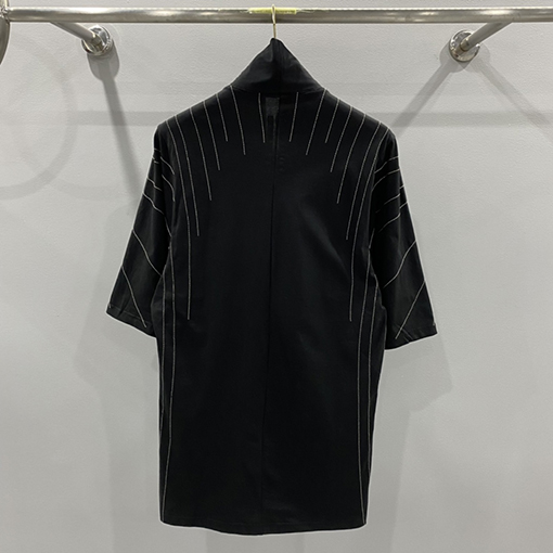 リックオウエンス半袖コピー Rick Owens タートルネック 半袖 Tシャツ