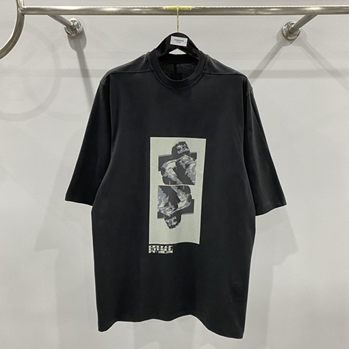 23新品!!リックオウエンス半袖コピー Rick OwensTシャツ 5分袖 ★ Oversize
