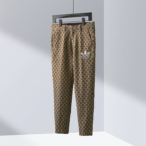 グッチ ⅹ アディダス パンツ スーパーコピー GUCCIメンズチノパンツ