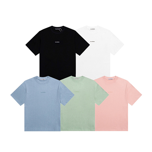 アクネ ストゥディオズ 半袖 スーパーコピー   ACNESTUDIOS 半袖 Tシャツ ★ 全5色