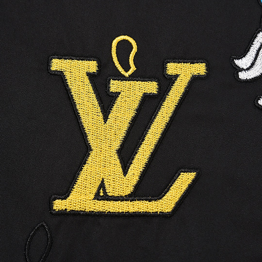 ヴィトン シャツスーパーコピー LV 刺繍 おしゃれ シャツ