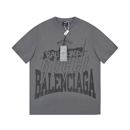 コラボ✦ グッチ x バレンシアガ 半袖Tシャツ  全3色