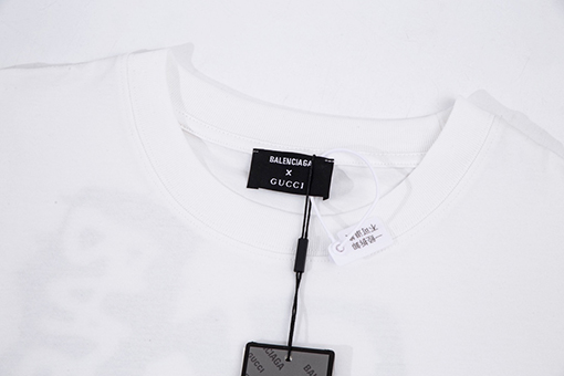 コラボ✦ グッチ x バレンシアガ 半袖Tシャツ  全3色