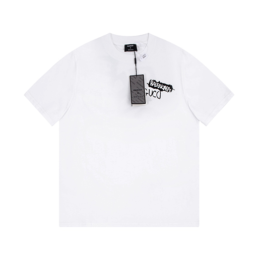 コラボ✦ グッチ x バレンシアガ 半袖Tシャツ  全3色