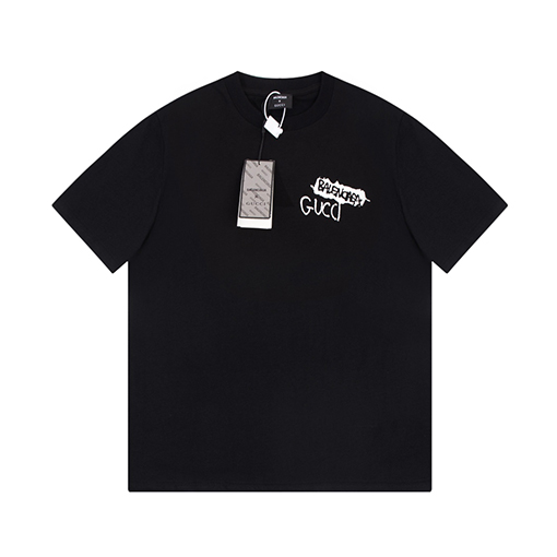 コラボ✦ グッチ x バレンシアガ 半袖Tシャツ  全3色
