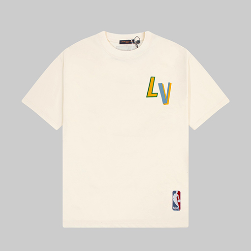 コラボ✦ ヴィトン x NBA 半袖Tシャツ LV メンズ レディース ファッション通販