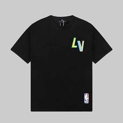 コラボ✦ ヴィトン x NBA 半袖Tシャツ LV メンズ レディース ファッション通販