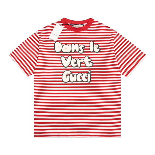 入荷!!グッチ 半袖Tシャツ Dans Le Vert Gucciロゴ