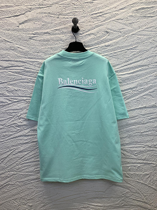 バレンシアガ半袖Tシャツ BALENCIAGAコーラ刺繍  Tシャツ