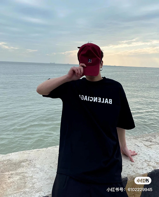 バレンシアガ半袖Tシャツ BALENCIAGAロゴTシャツ