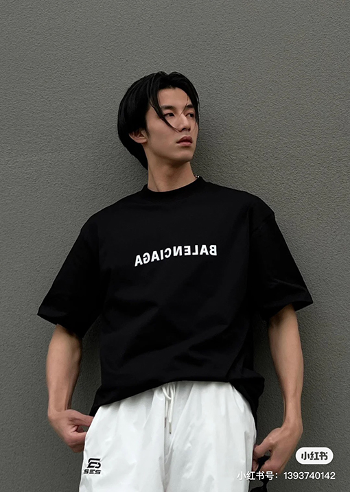バレンシアガ半袖Tシャツ BALENCIAGAロゴTシャツ