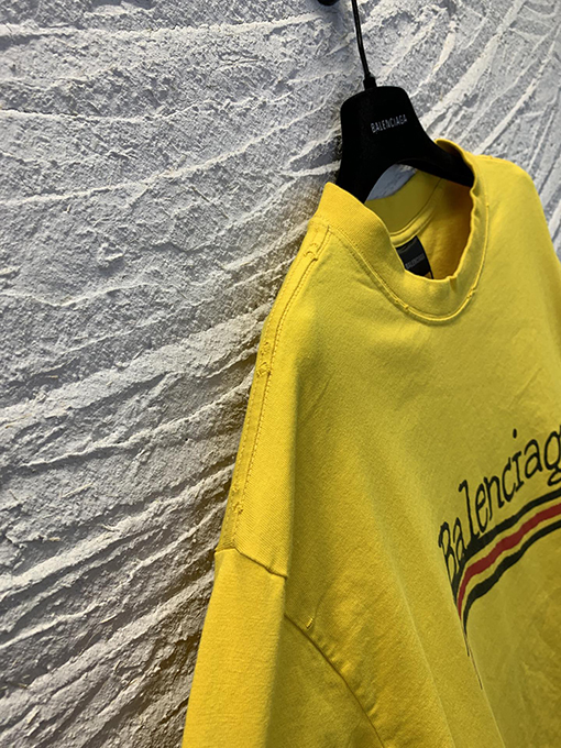 22ss!! バレンシアガ半袖Tシャツ BALENCIAGA コーラプリント Tシャツ