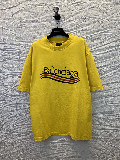 22ss!! バレンシアガ半袖Tシャツ BALENCIAGA コーラプリント Tシャツ