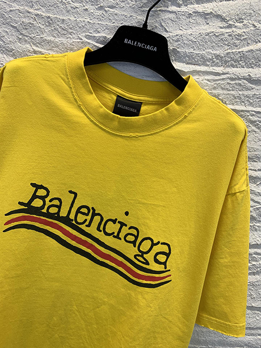 22ss!! バレンシアガ半袖Tシャツ BALENCIAGA コーラプリント Tシャツ