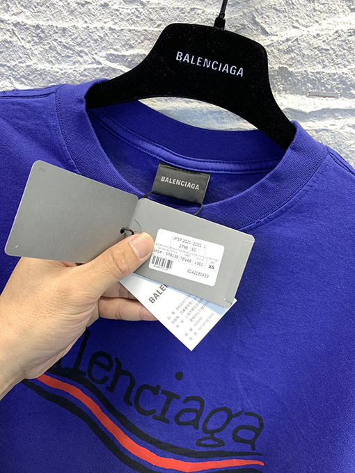 22ss!! バレンシアガ半袖Tシャツ BALENCIAGA　コーラプリント  Tシャツ