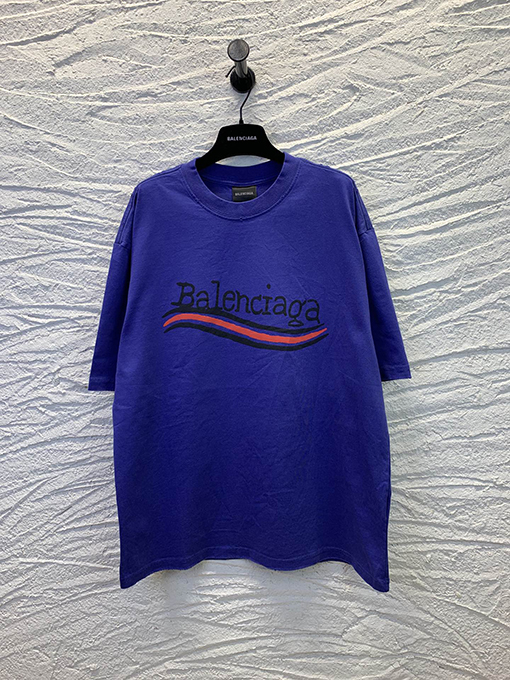 22ss!! バレンシアガ半袖Tシャツ BALENCIAGA コーラプリント Tシャツ