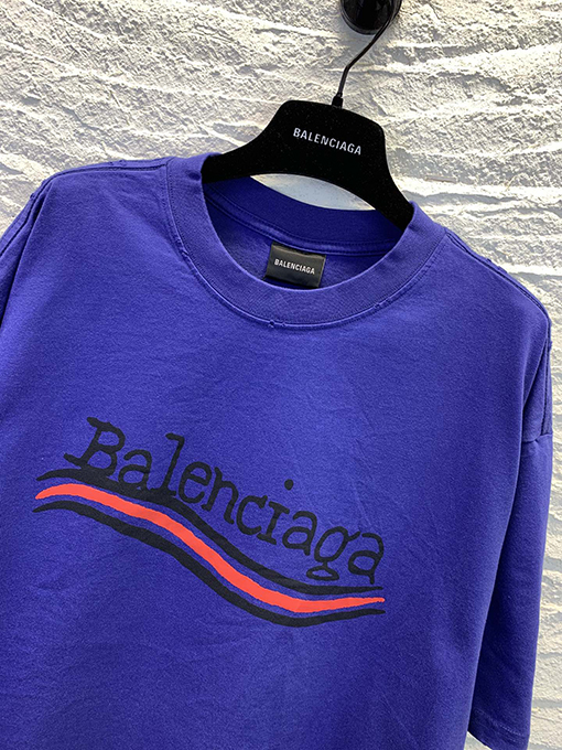 22ss!! バレンシアガ半袖Tシャツ BALENCIAGA コーラプリント Tシャツ