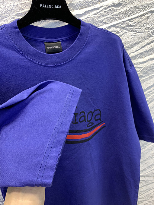 22ss!! バレンシアガ半袖Tシャツ BALENCIAGA コーラプリント Tシャツ