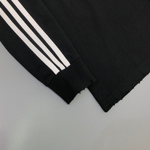 コラボ✦ バレンシアガ x アディダス長袖 Tシャツ BALENCIAGA刺繍ロゴ