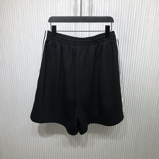 コラボ✦ バレンシアガ x アディダス パンツ BALENCIAGA刺繍ロゴ ショート ハーフパンツ